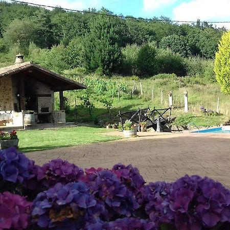 Caserio Vasco Con Piscina Y Barbacoa Orozko Exterior foto