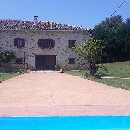 Caserio Vasco Con Piscina Y Barbacoa Orozko Exterior foto